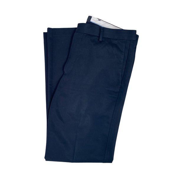 Dockers Essential Khaki Slim Fit Navy Blue 34/32 Men's Pants - Picture 3 of 9